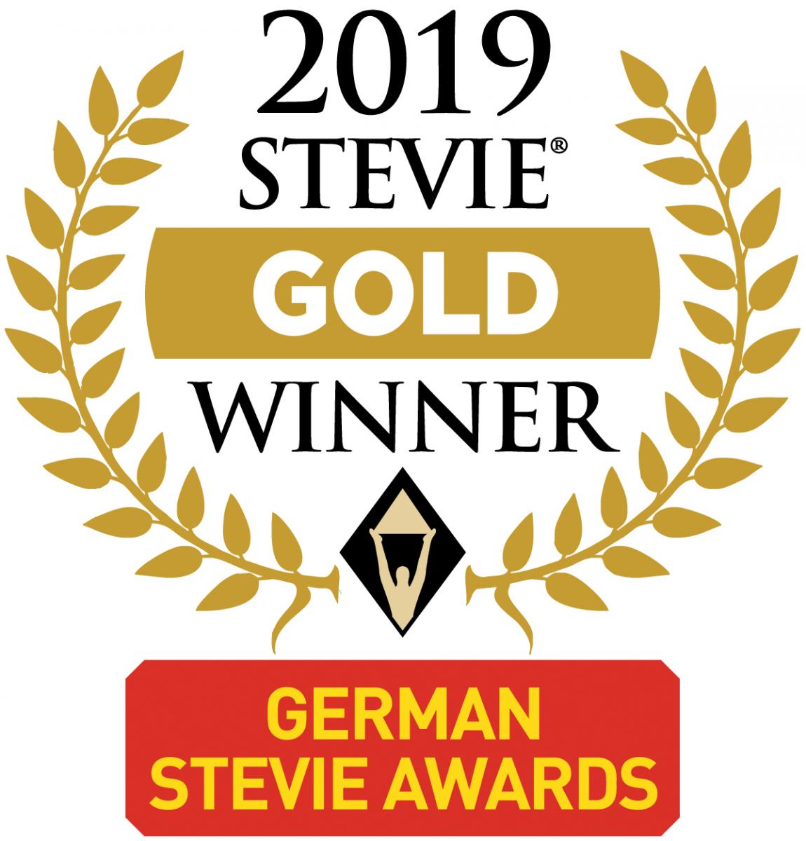 Stevie Award Gold